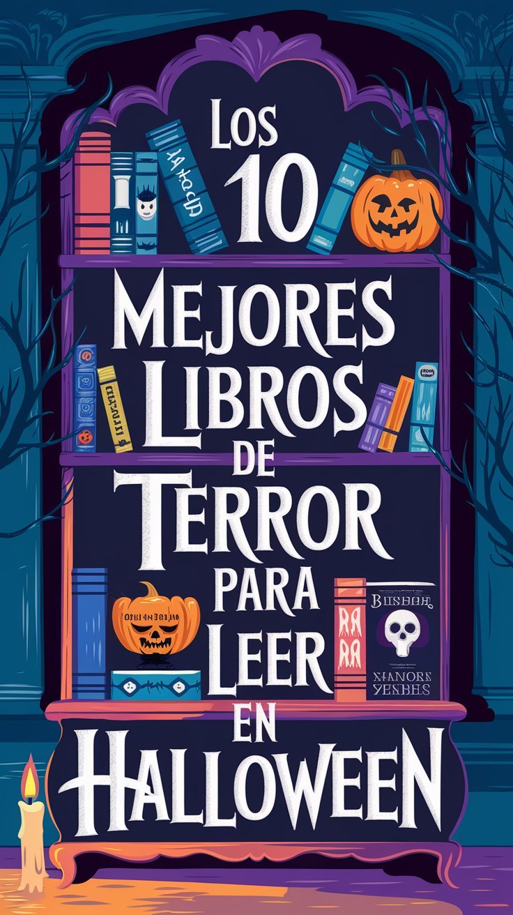 Los 10 mejores libros de terror para leer en Halloween